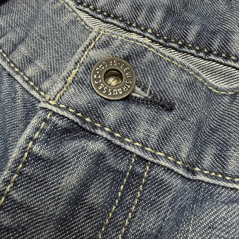 Levi's 569 Jeans Men's 33x30 Loose Straight Denim Snap Flap Double Pockets EUC